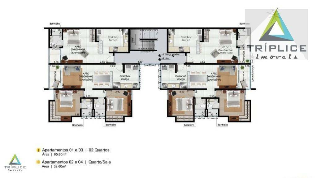 Apartamento à venda com 2 quartos, 58m² - Foto 17