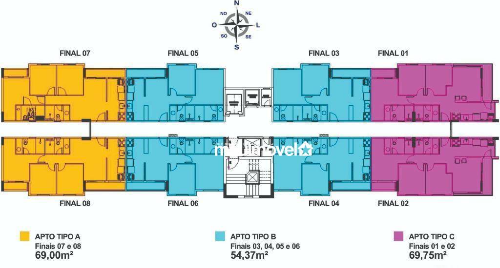 Apartamento Lançamentos com 2 quartos, 54m² - Foto 18