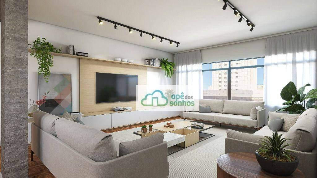 Apartamento à venda com 3 quartos, 221m² - Foto 2