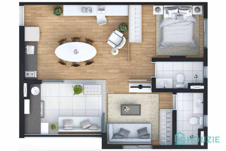 Apartamento à venda com 2 quartos, 53m² - Foto 12