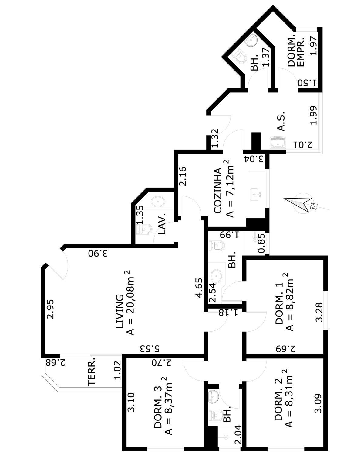 Apartamento à venda com 3 quartos, 94m² - Foto 6