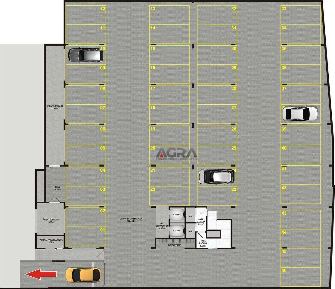 Apartamento à venda com 1 quarto, 40m² - Foto 10