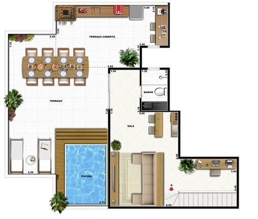 Cobertura à venda com 2 quartos, 187m² - Foto 32