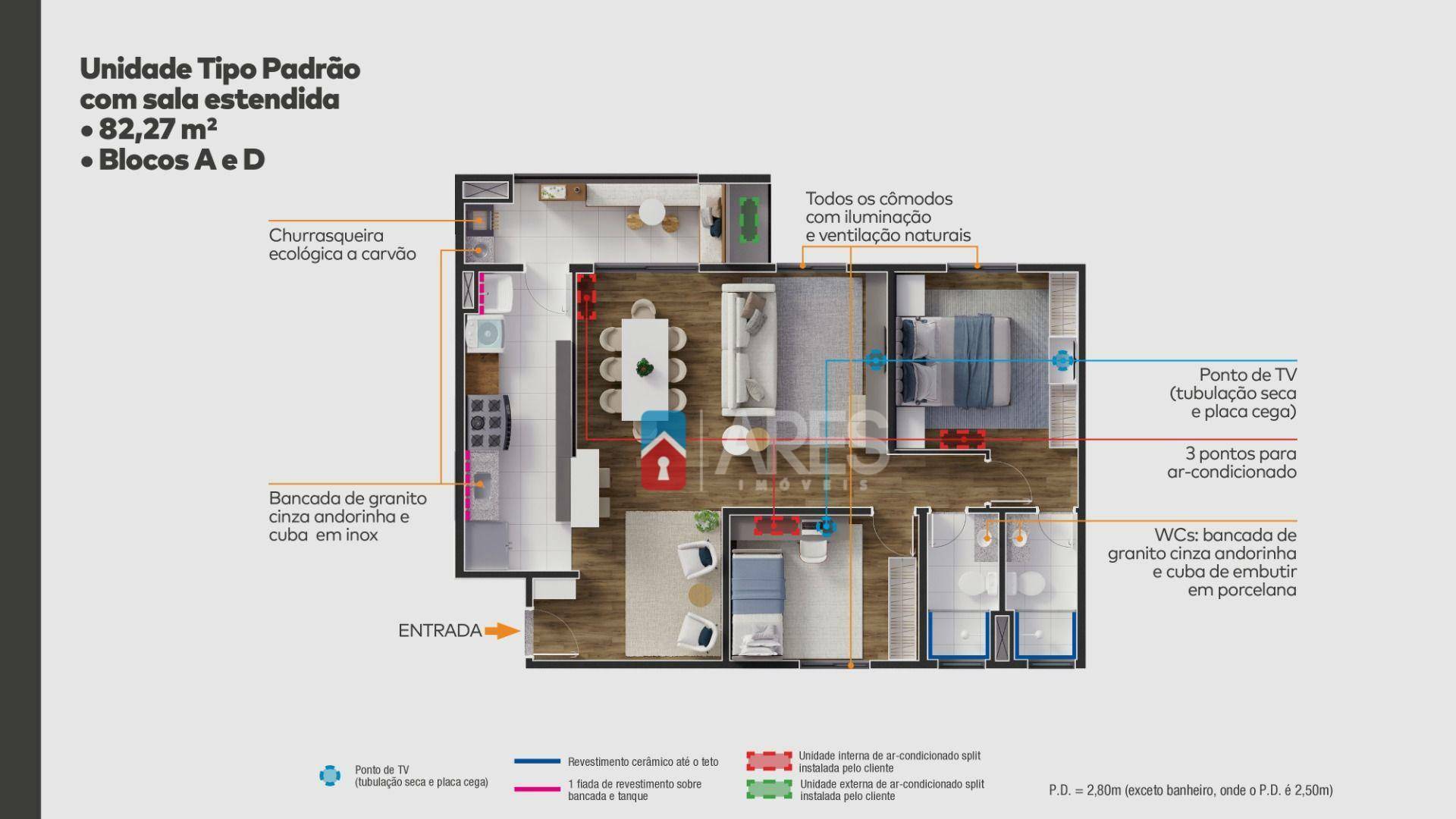 Apartamento à venda com 3 quartos, 82m² - Foto 33