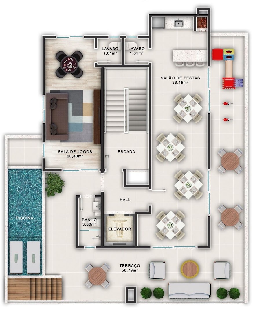 Apartamento à venda com 3 quartos, 101m² - Foto 20