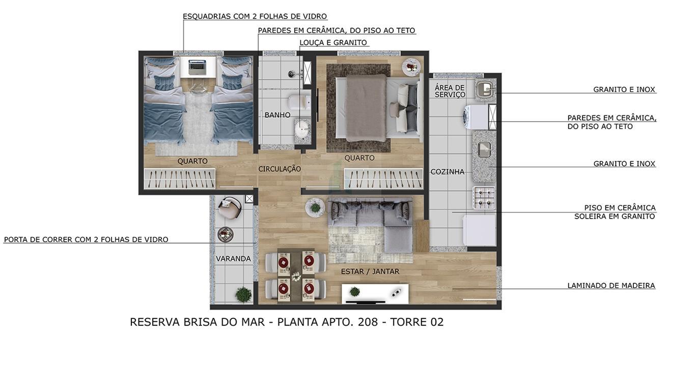 Apartamento à venda com 2 quartos, 38m² - Foto 20