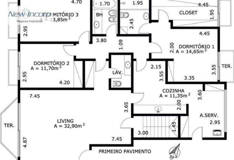 Apartamento à venda com 3 quartos, 150m² - Foto 42