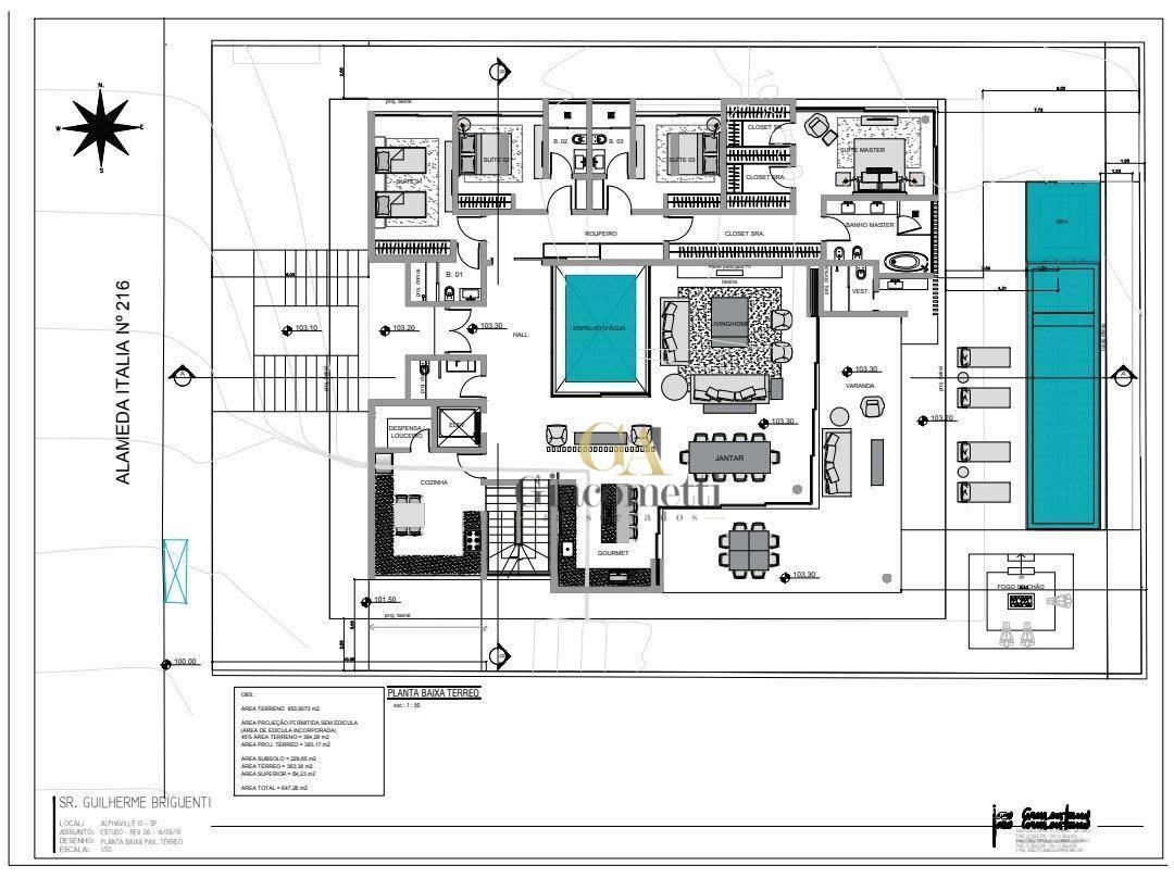 Casa de Condomínio à venda com 4 quartos, 647m² - Foto 4