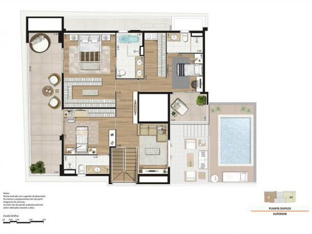 Apartamento à venda com 4 quartos, 305m² - Foto 3