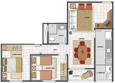 Apartamento à venda com 3 quartos, 72m² - Foto 5