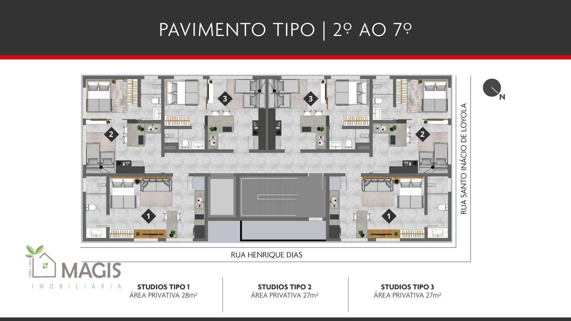 Kitnet e Studio à venda com 1 quarto, 33M2 - Foto 6