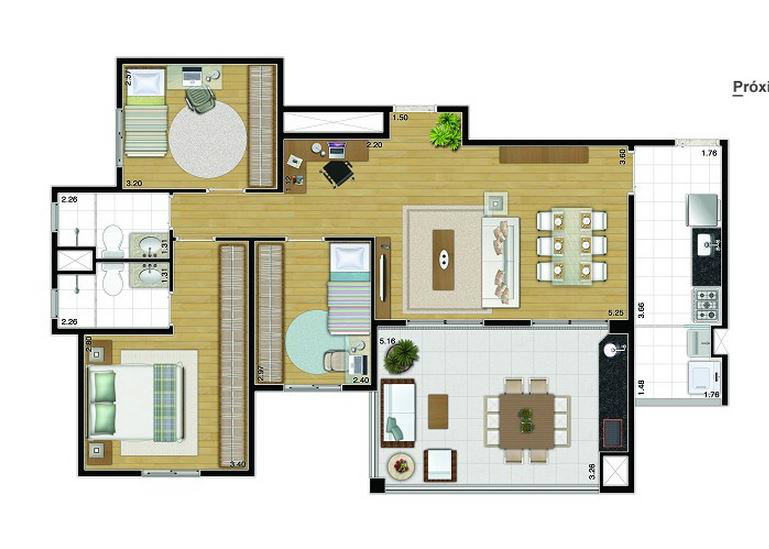 Apartamento à venda com 3 quartos, 98m² - Foto 13