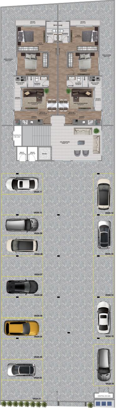 Apartamento à venda com 2 quartos, 67m² - Foto 5