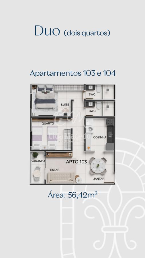 Apartamento à venda com 3 quartos, 68m² - Foto 17