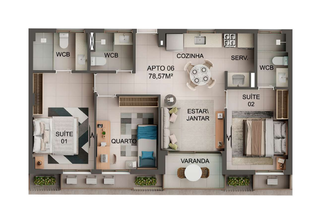 Apartamento à venda com 3 quartos, 11468m² - Foto 28