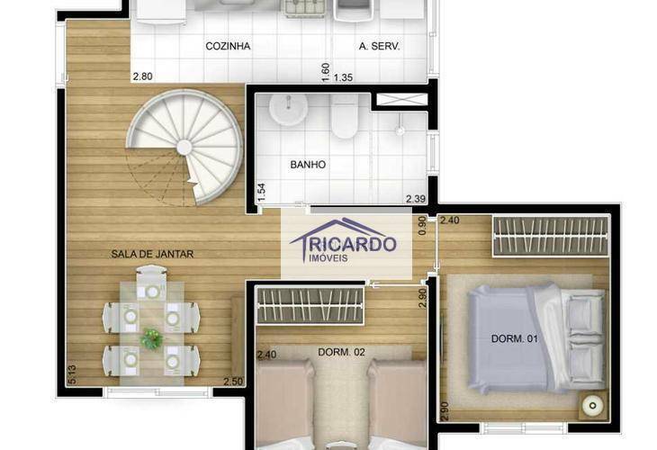 Apartamento à venda com 2 quartos, 86m² - Foto 21