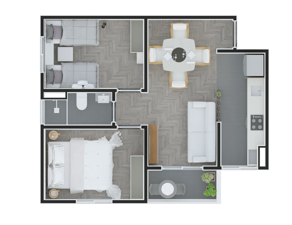 Apartamento à venda com 2 quartos, 47m² - Foto 18