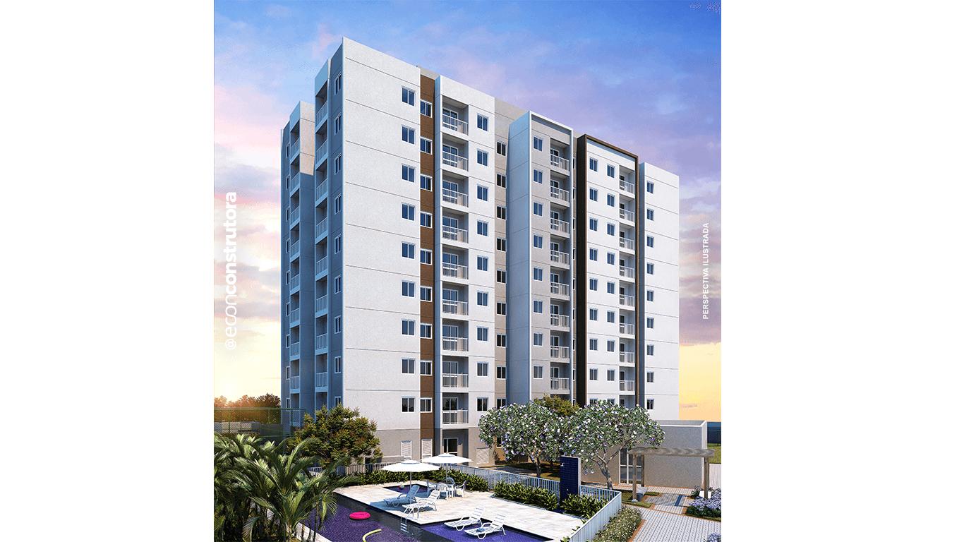 Apartamento à venda com 2 quartos, 37m² - Foto 3