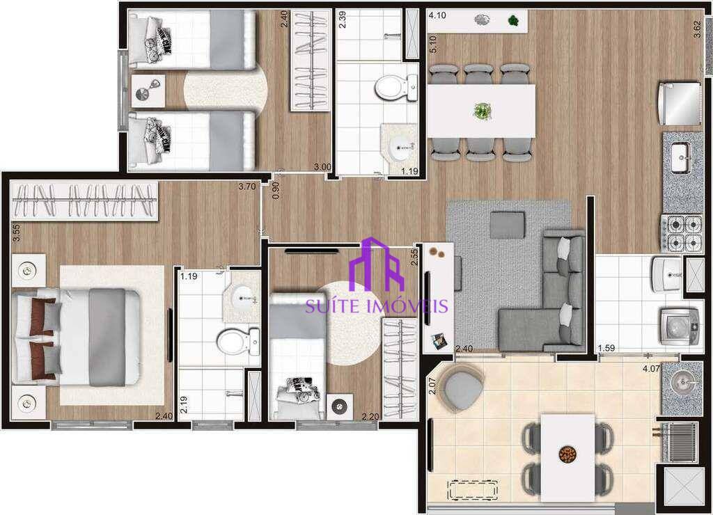 Apartamento à venda com 2 quartos, 56m² - Foto 15