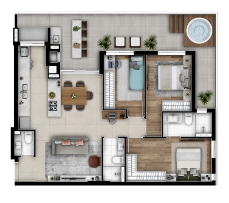 Apartamento à venda com 3 quartos, 9443m² - Foto 38