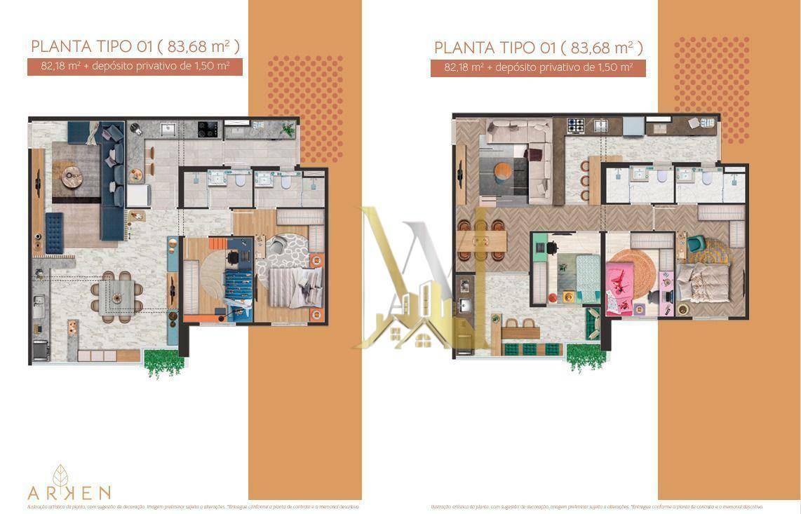 Apartamento à venda com 3 quartos, 83m² - Foto 16