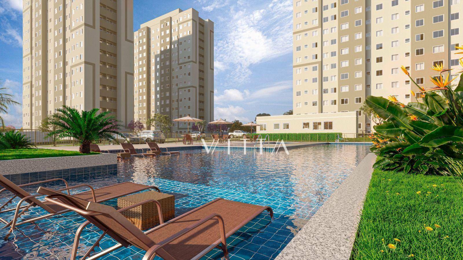 Apartamento à venda com 2 quartos, 44m² - Foto 1