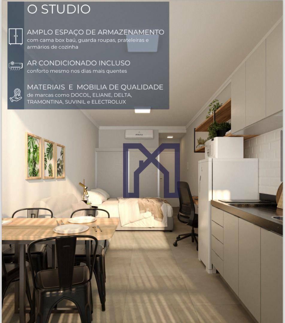 Apartamento à venda com 1 quarto, 24m² - Foto 6