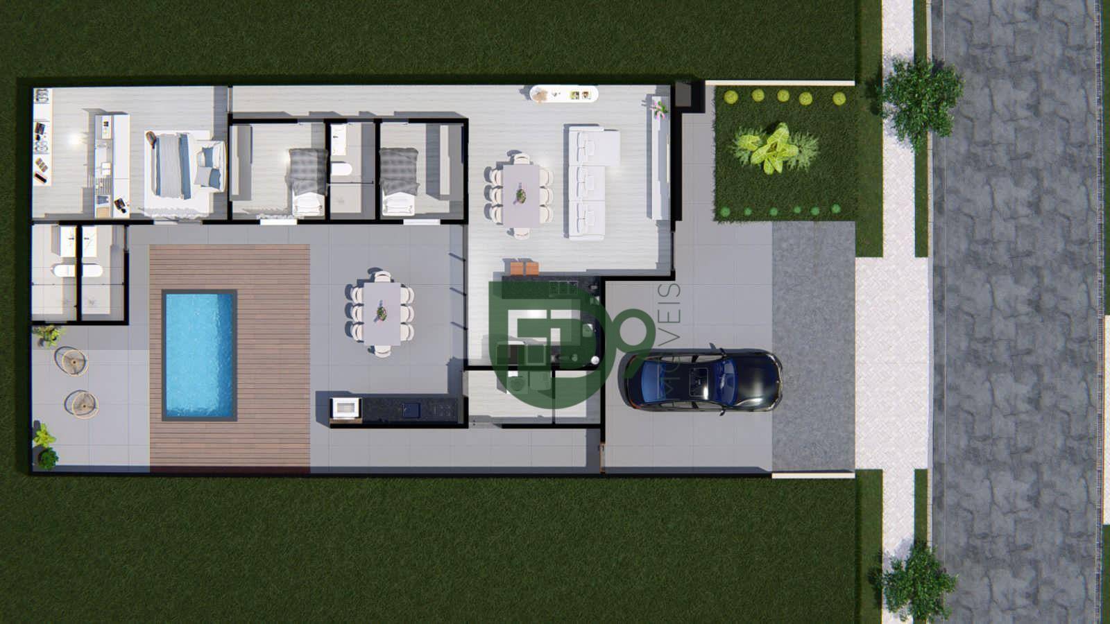 Casa de Condomínio à venda com 3 quartos, 190m² - Foto 4