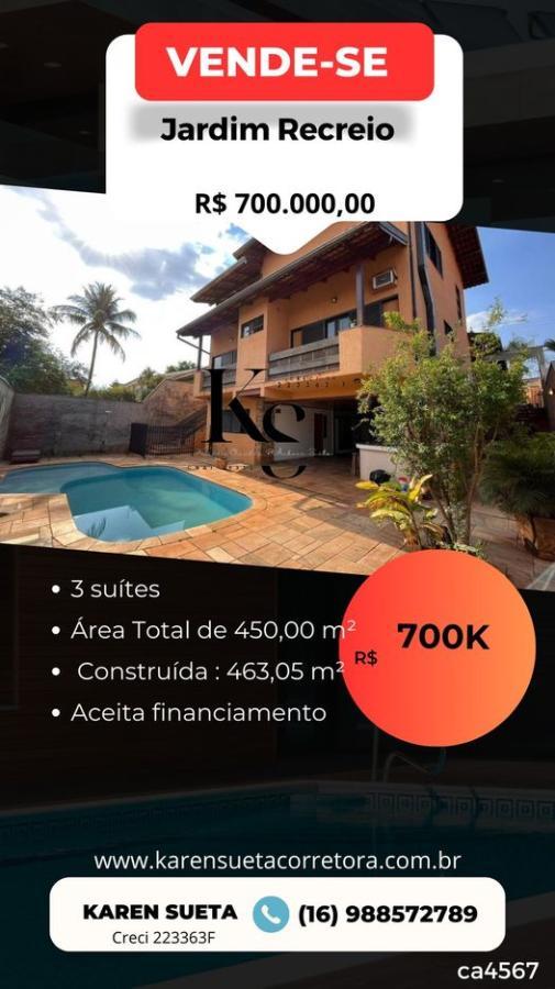 Casa à venda com 3 quartos, 450m² - Foto 1