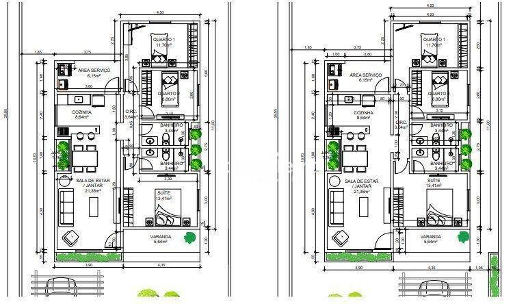 Casa de Condomínio à venda com 3 quartos, 90m² - Foto 2