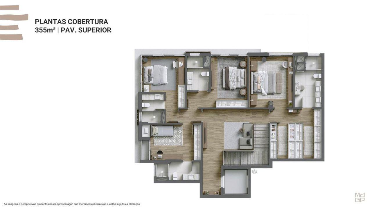 Apartamento à venda com 3 quartos, 218m² - Foto 18