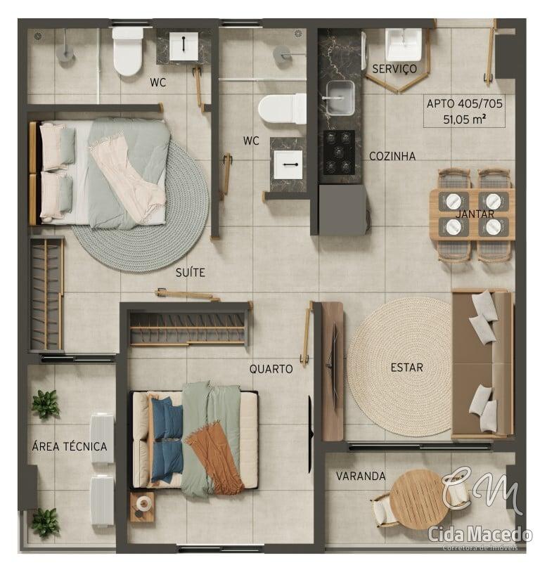 Cobertura à venda com 3 quartos, 137m² - Foto 35