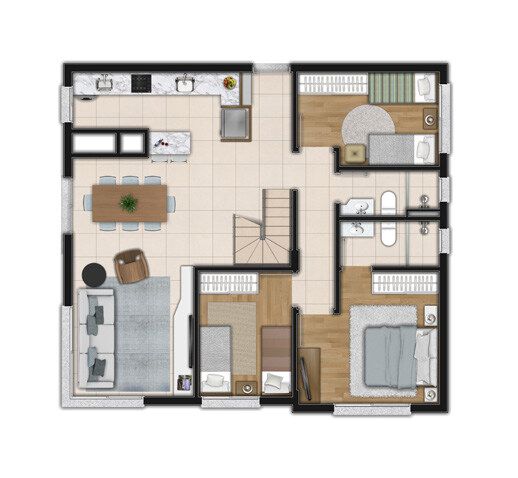 Cobertura à venda com 3 quartos, 175m² - Foto 4