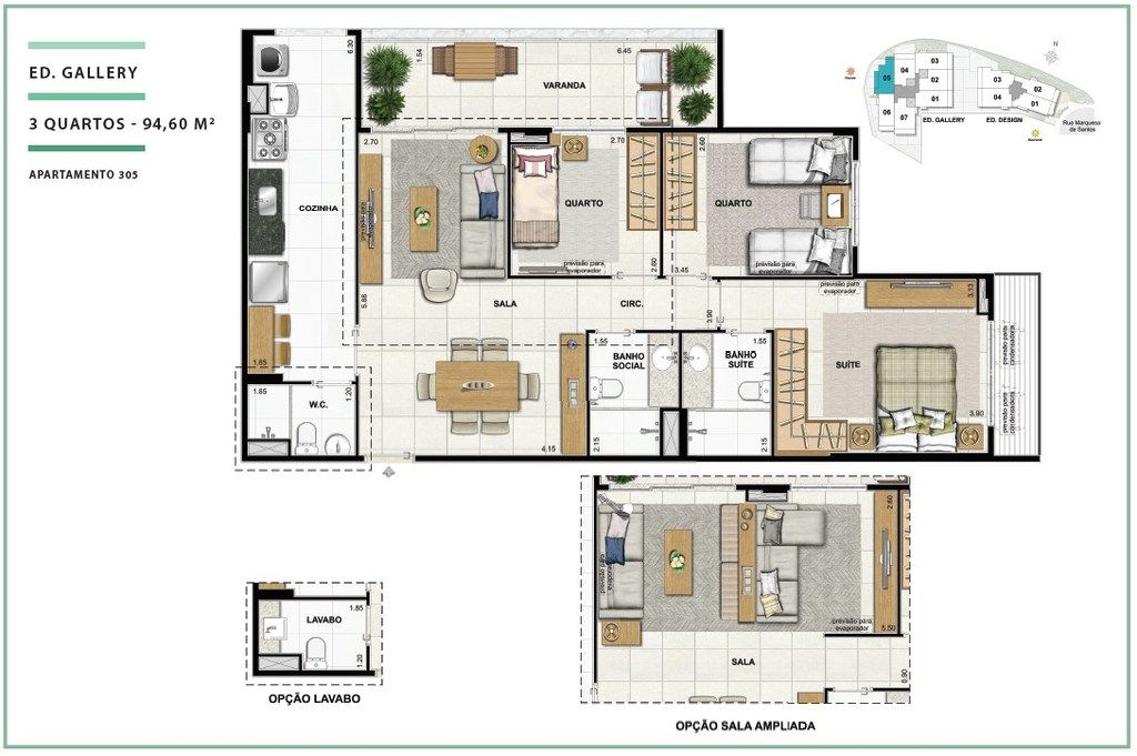 Cobertura à venda com 4 quartos, 204m² - Foto 22