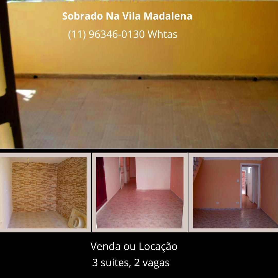 Sobrado à venda com 3 quartos, 140m² - Foto 1