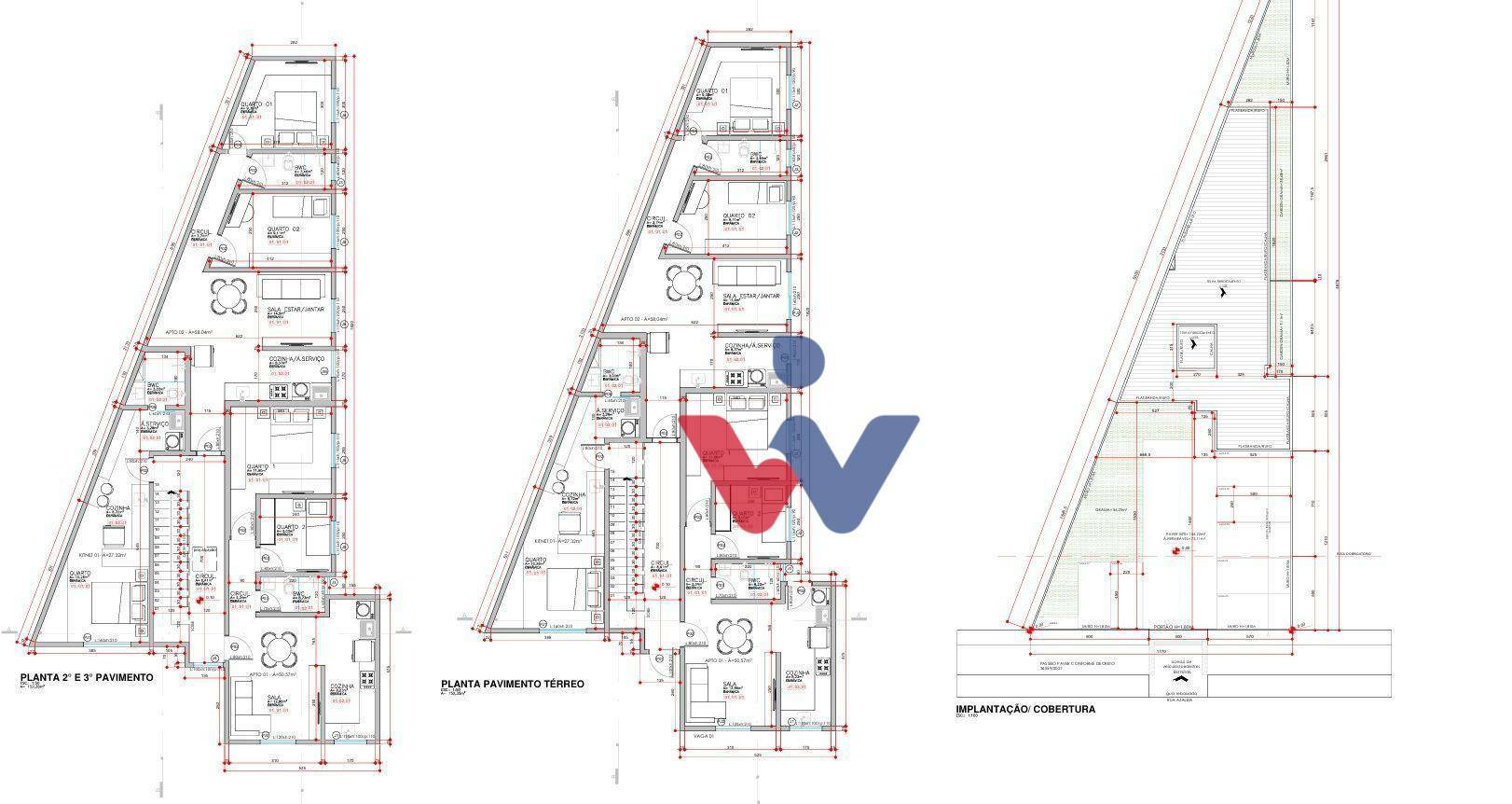 Kitnet e Studio à venda com 1 quarto, 27m² - Foto 2