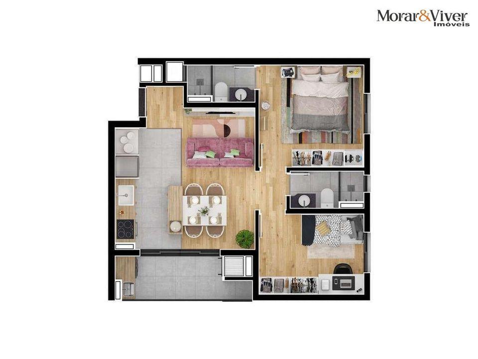 Apartamento à venda com 2 quartos, 61m² - Foto 15