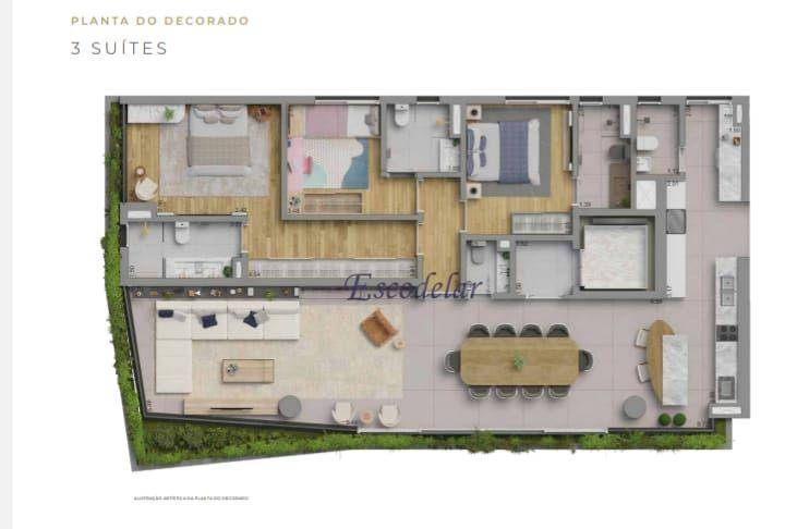 Apartamento à venda com 3 quartos, 142m² - Foto 21