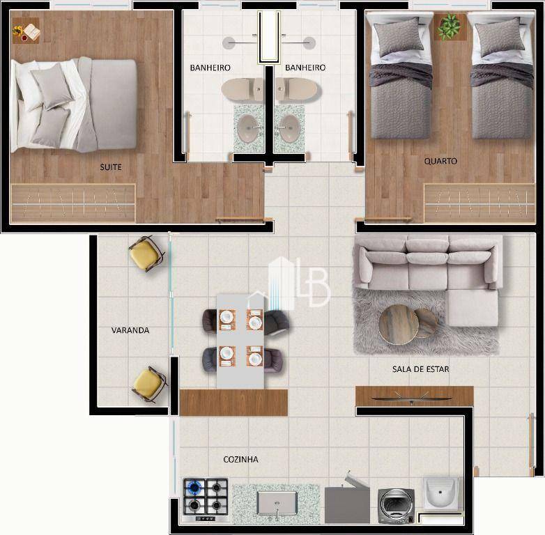 Apartamento à venda com 2 quartos, 55m² - Foto 16