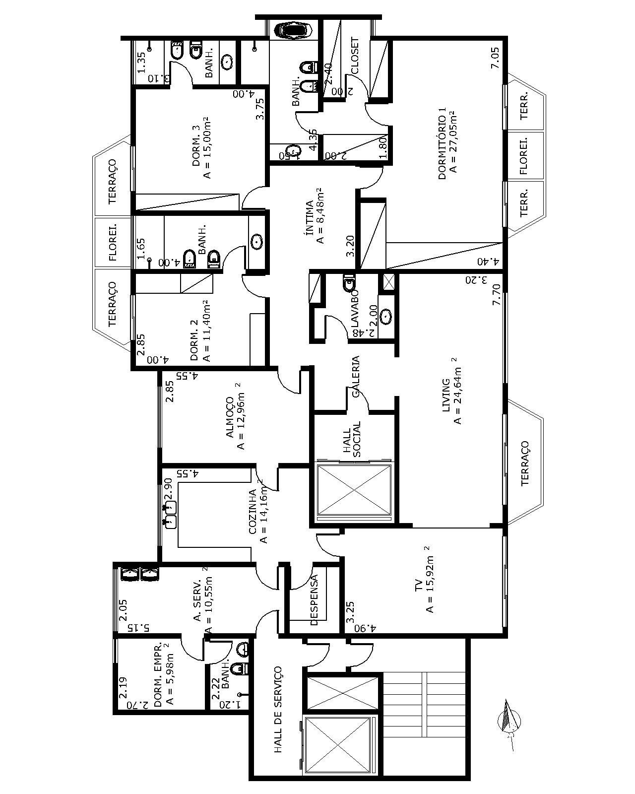 Apartamento à venda com 4 quartos, 450m² - Foto 13