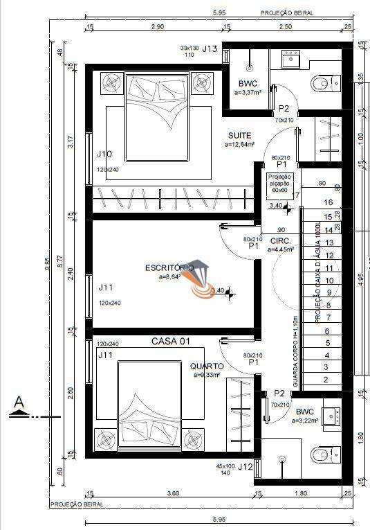 Sobrado à venda com 3 quartos, 100m² - Foto 11