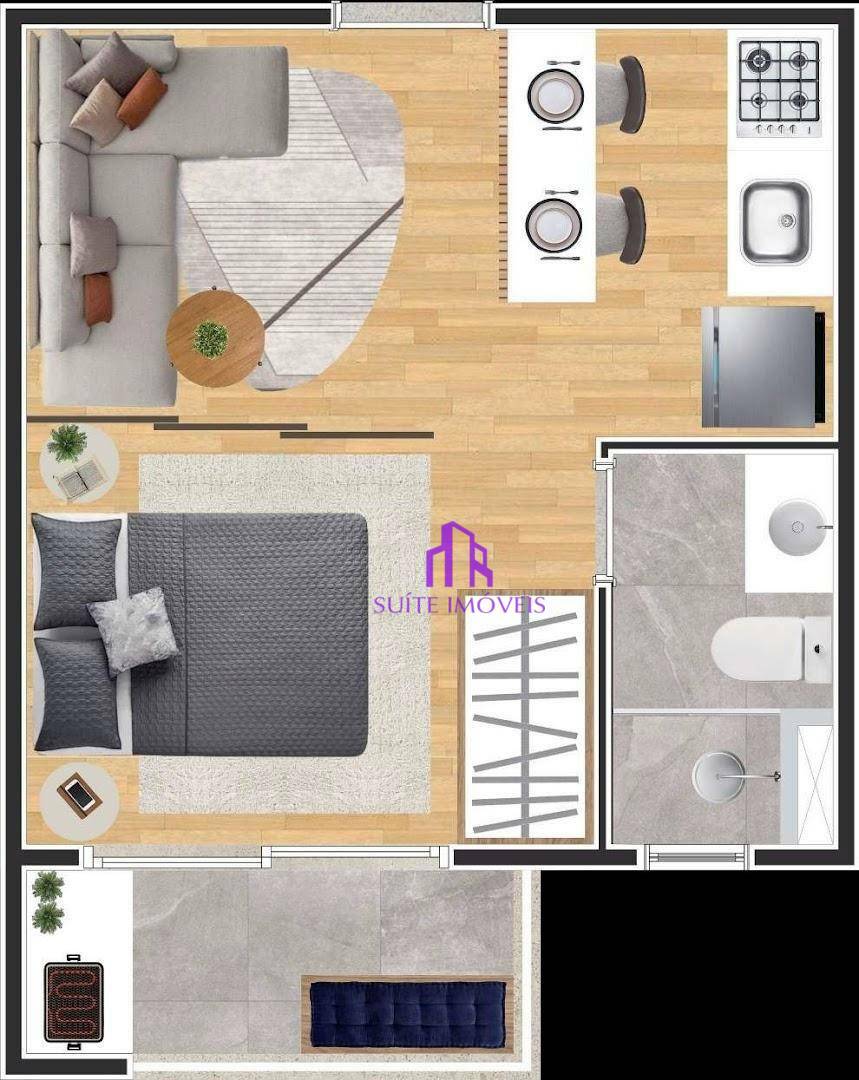 Apartamento à venda com 3 quartos, 48m² - Foto 32