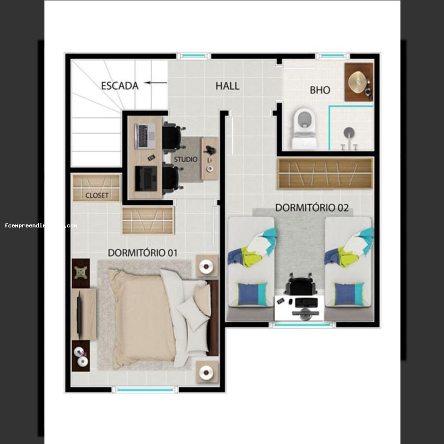 Casa de Condomínio à venda com 2 quartos, 140m² - Foto 29