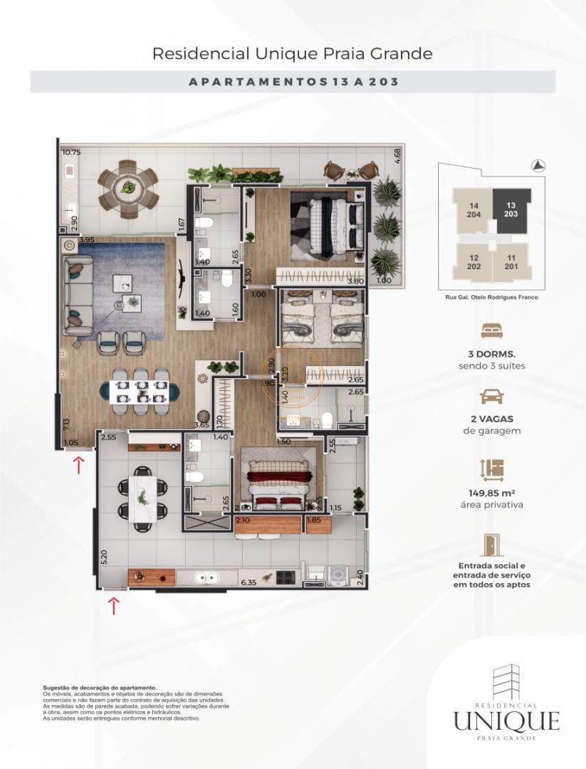 Apartamento à venda com 3 quartos, 125m² - Foto 5