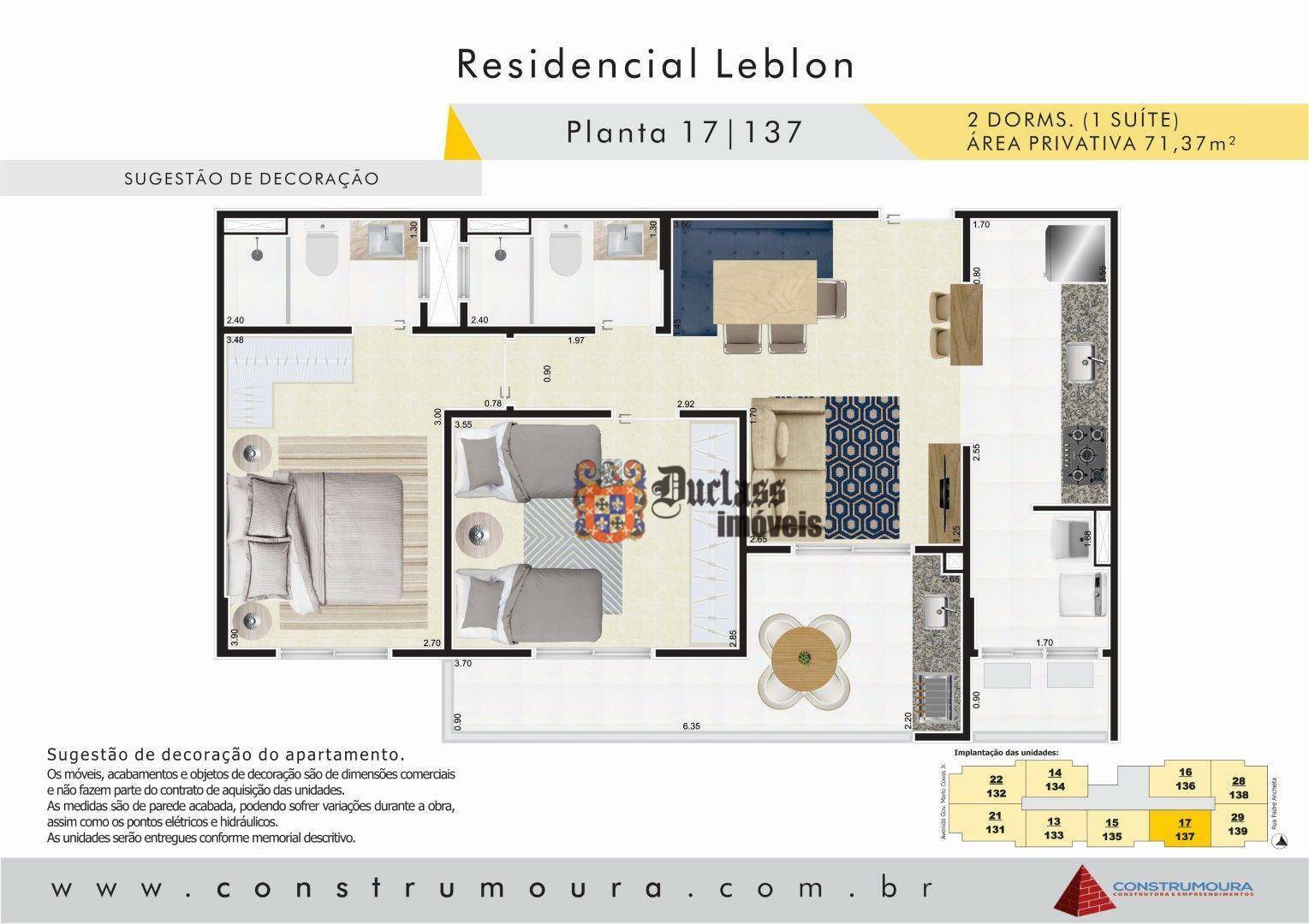 Apartamento à venda com 2 quartos, 71m² - Foto 12