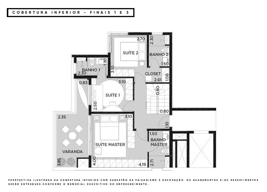 Apartamento à venda com 2 quartos, 136m² - Foto 24