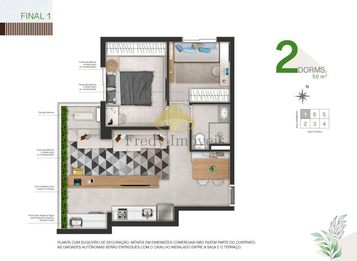 Apartamento à venda com 1 quarto, 28m² - Foto 21