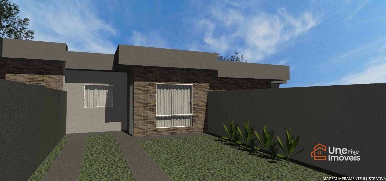 Casa, 2 quartos, 54 m² - Foto 1