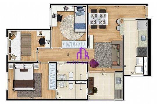 Apartamento à venda com 2 quartos, 43m² - Foto 23