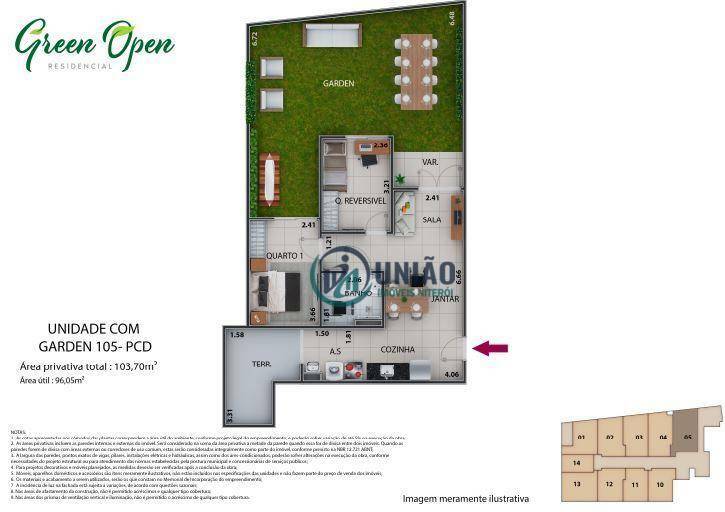 Apartamento à venda com 1 quarto, 30m² - Foto 105